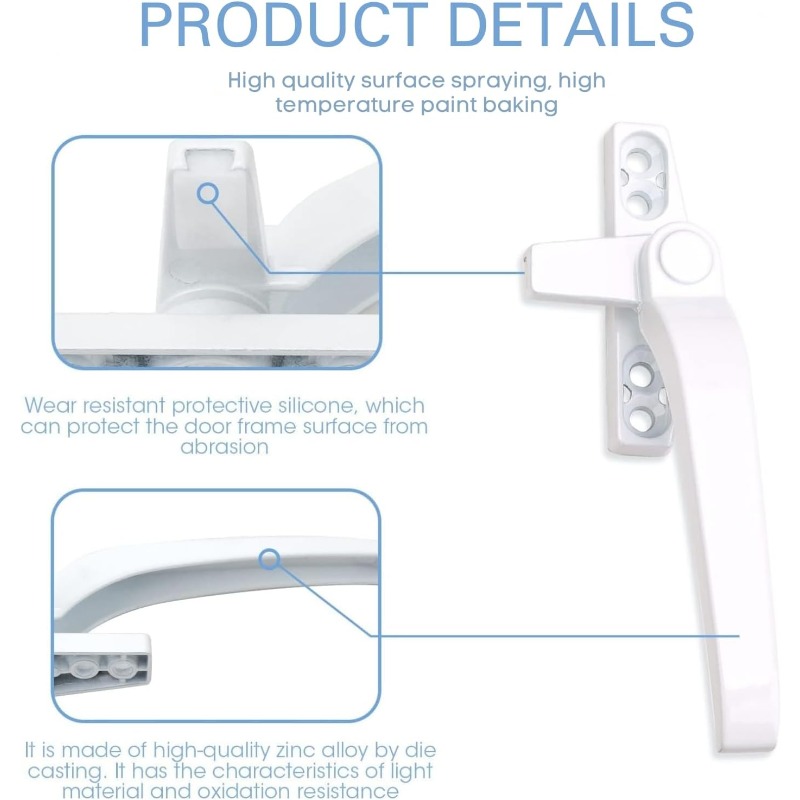 Cam pencere kilit kolu 2 adet  - Glass Door Hinge incelemesi ve fiyatı