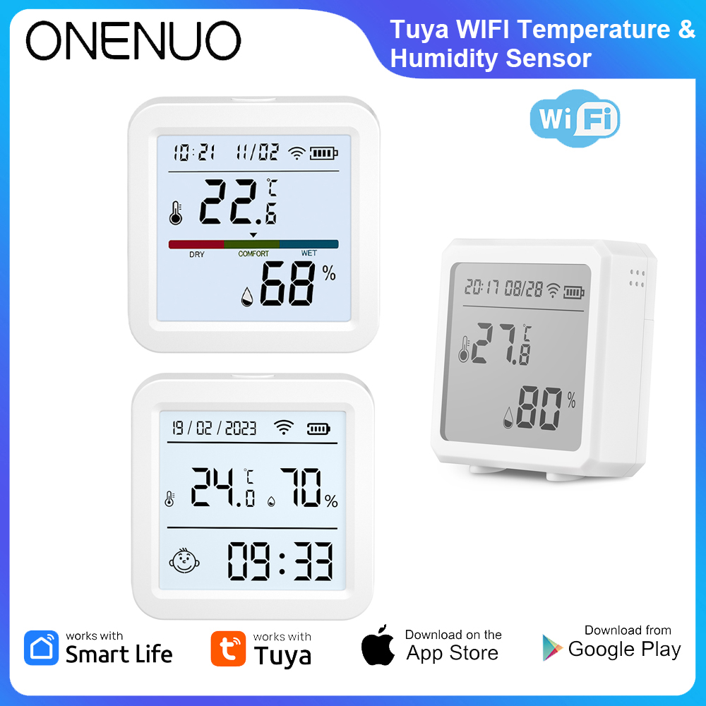 ONENUO Tuya WIFI Sıcaklık Nem  - Digital Hygrometer Probe incelemesi ve fiyatı