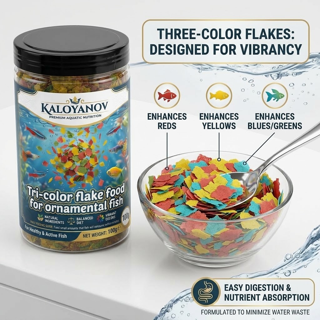 Premium 3 Renkli Pul Balık Yem - Tetra Food Tropical Flakes incelemesi ve fiyatı