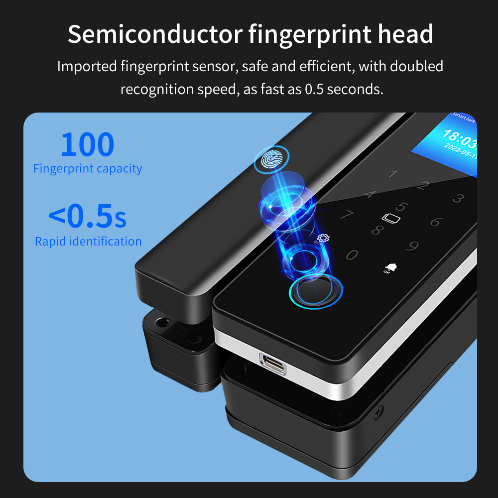 Su geçirmez Tuya APP Kontrolü  - Glass Door Hinge incelemesi ve fiyatı